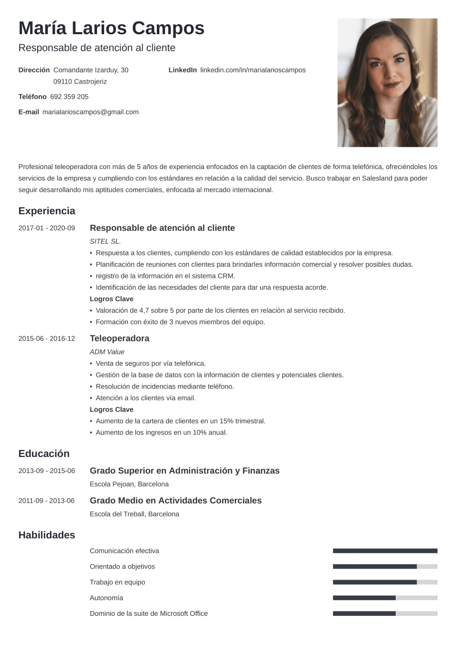 curriculum vitae básico