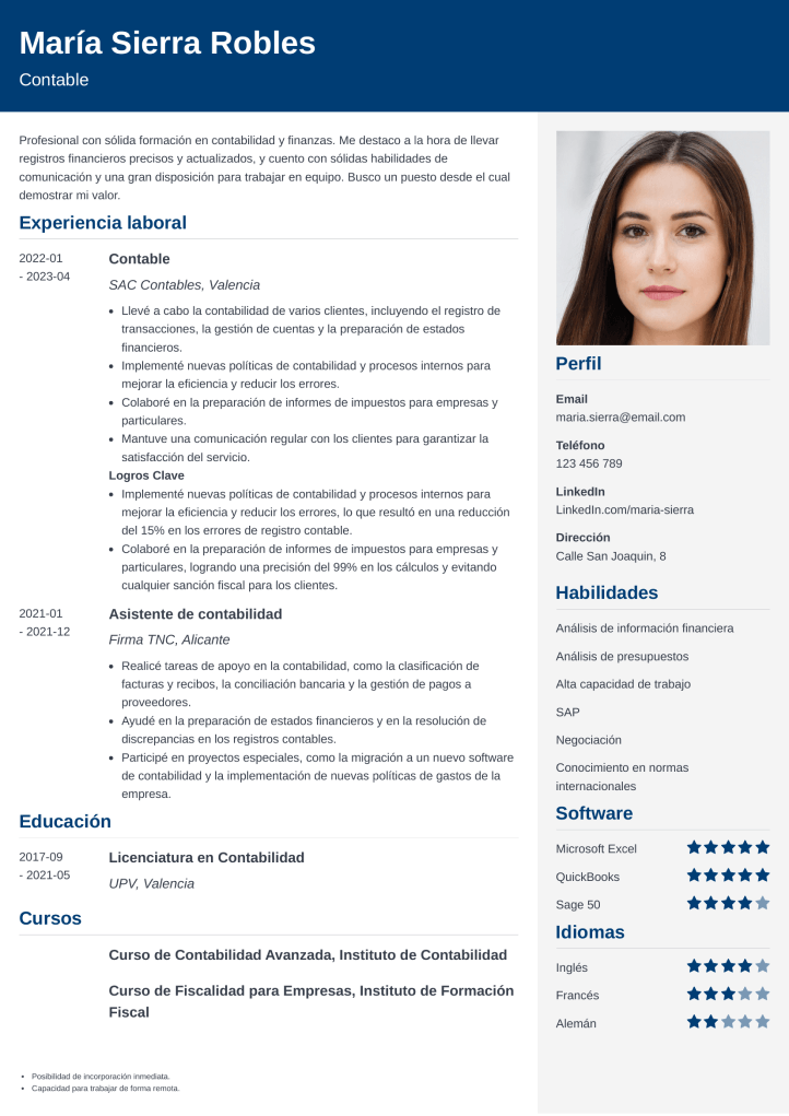 plantilla curriculum vitae hero 3